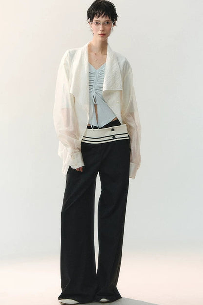 Misty Island Pearl Beaded T-Shirt