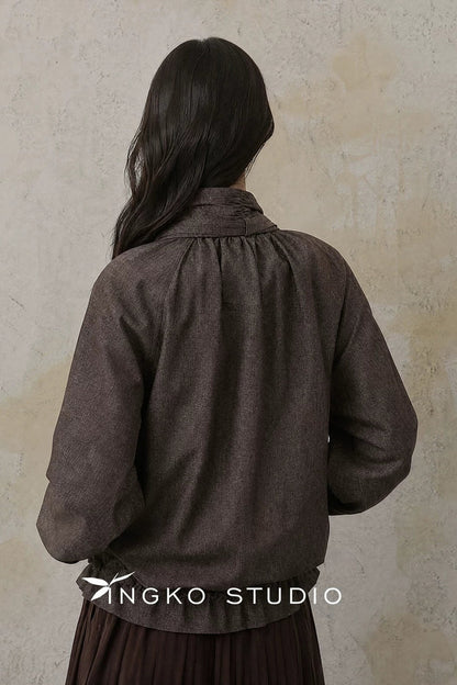 Relaxed Drawstring Jacket