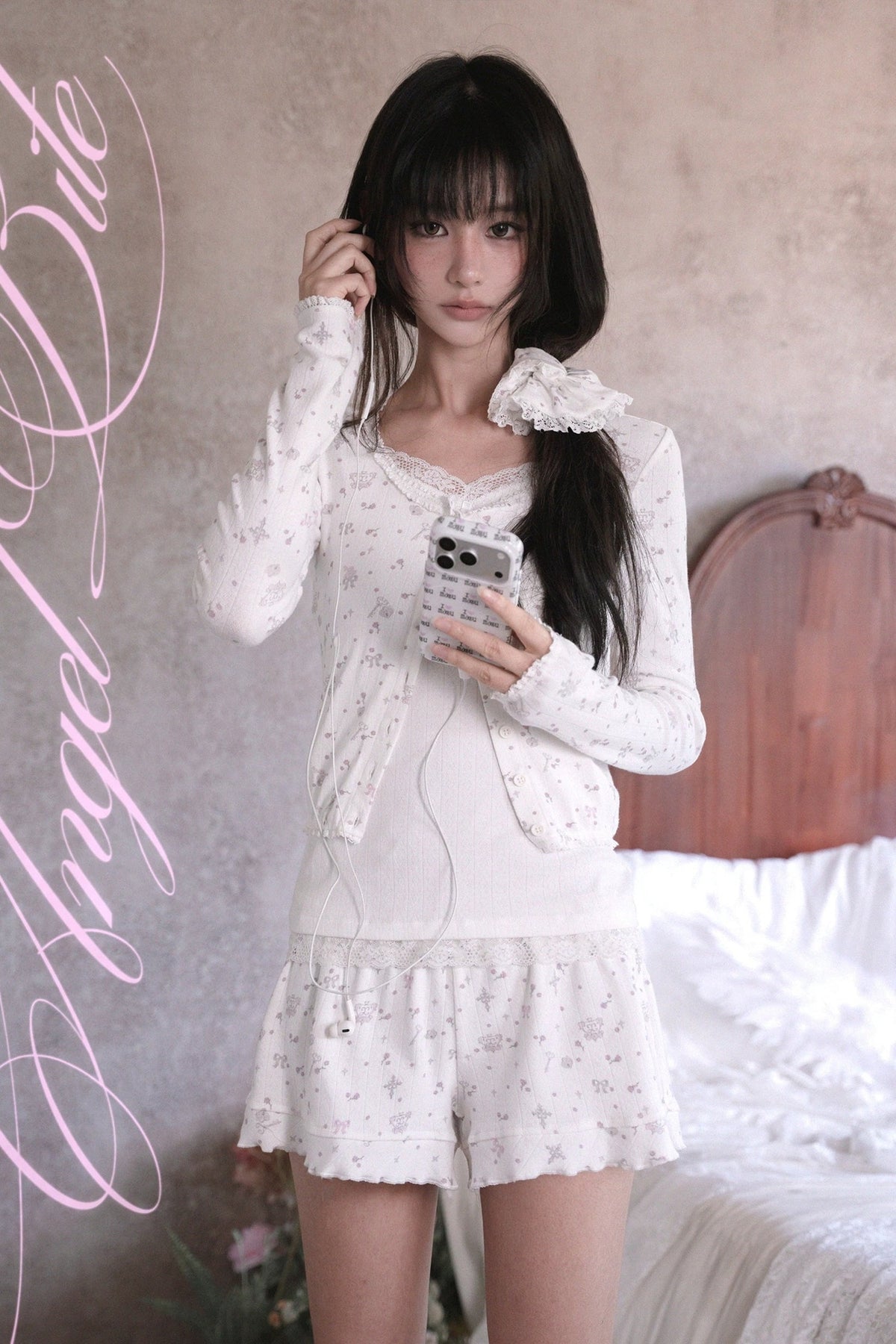 Floral Print Cardigan