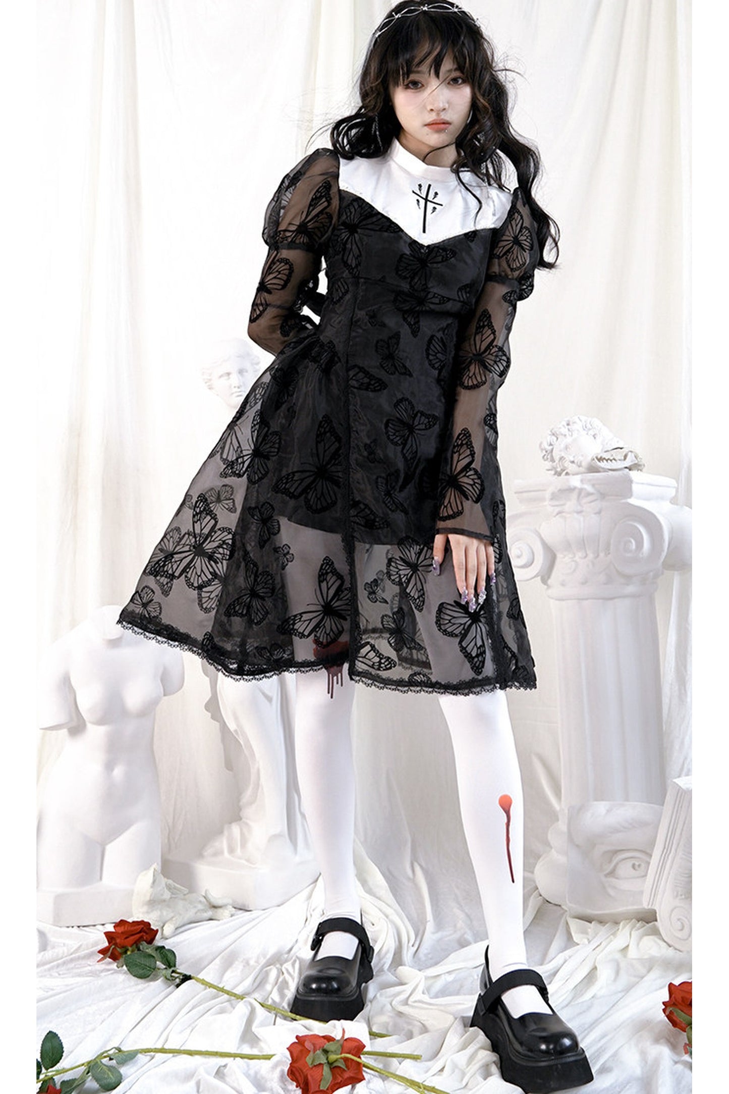 Butterfly Lace Princess Dress