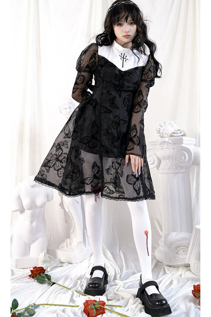 Butterfly Lace Princess Dress