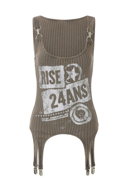 Lightwashed Spicy Tank Top