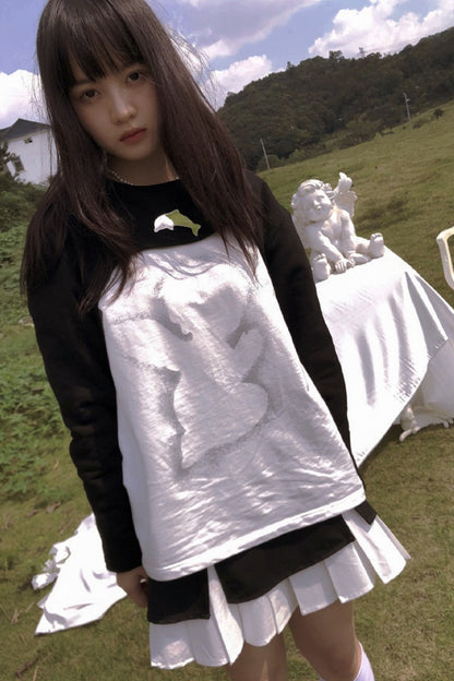Horror Moon Mirror Brooch