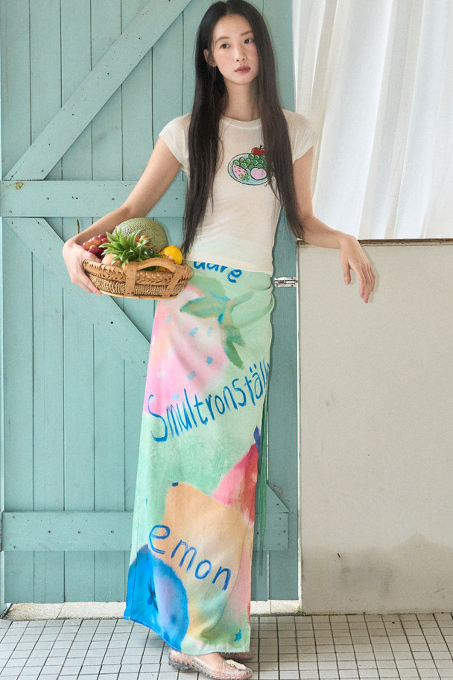 Fruit Platter Tencel Blend Short Sleeve T-Shirt