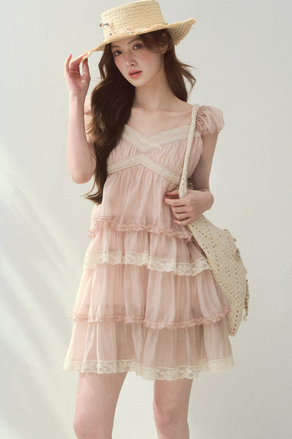 Tiered Babydoll Dress
