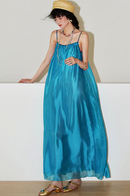 Pearlescent Gauze Dress Set