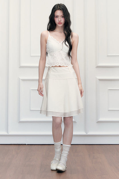 Delicate French V-Neck Camisole
