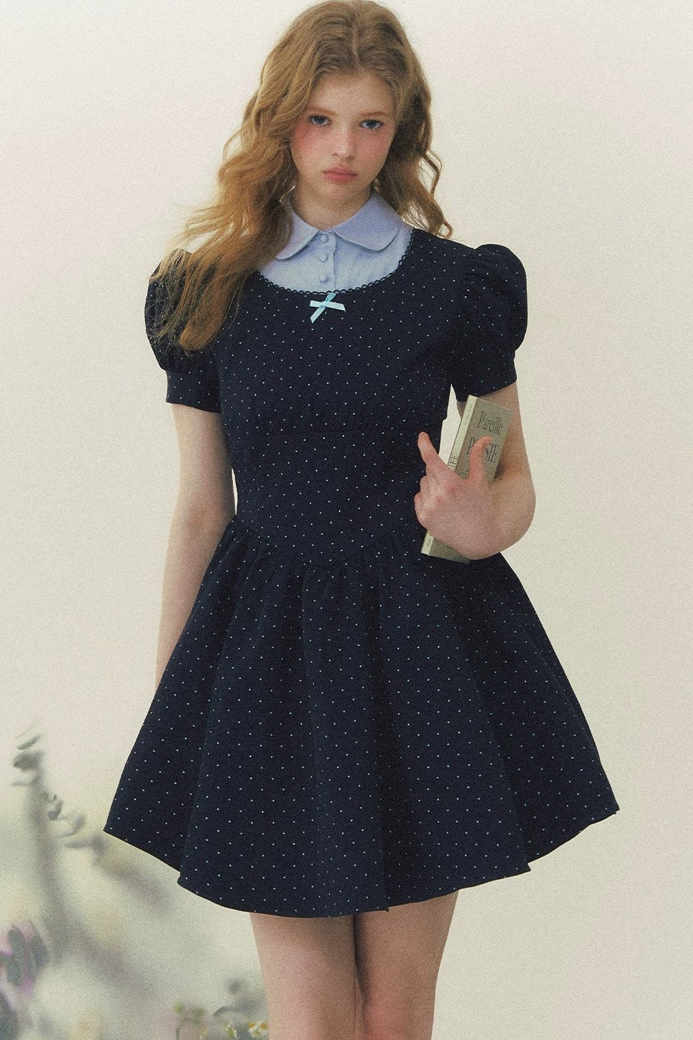 Robe Princesse Rétro à Pois