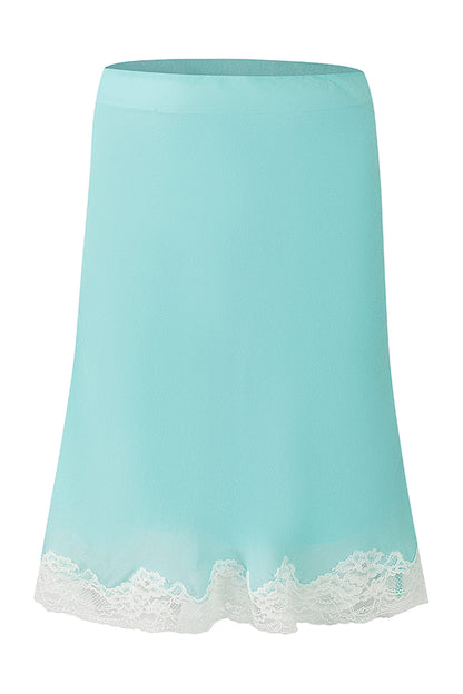 Mint Green Suspender Lace Fishtail Skirt Set-Up