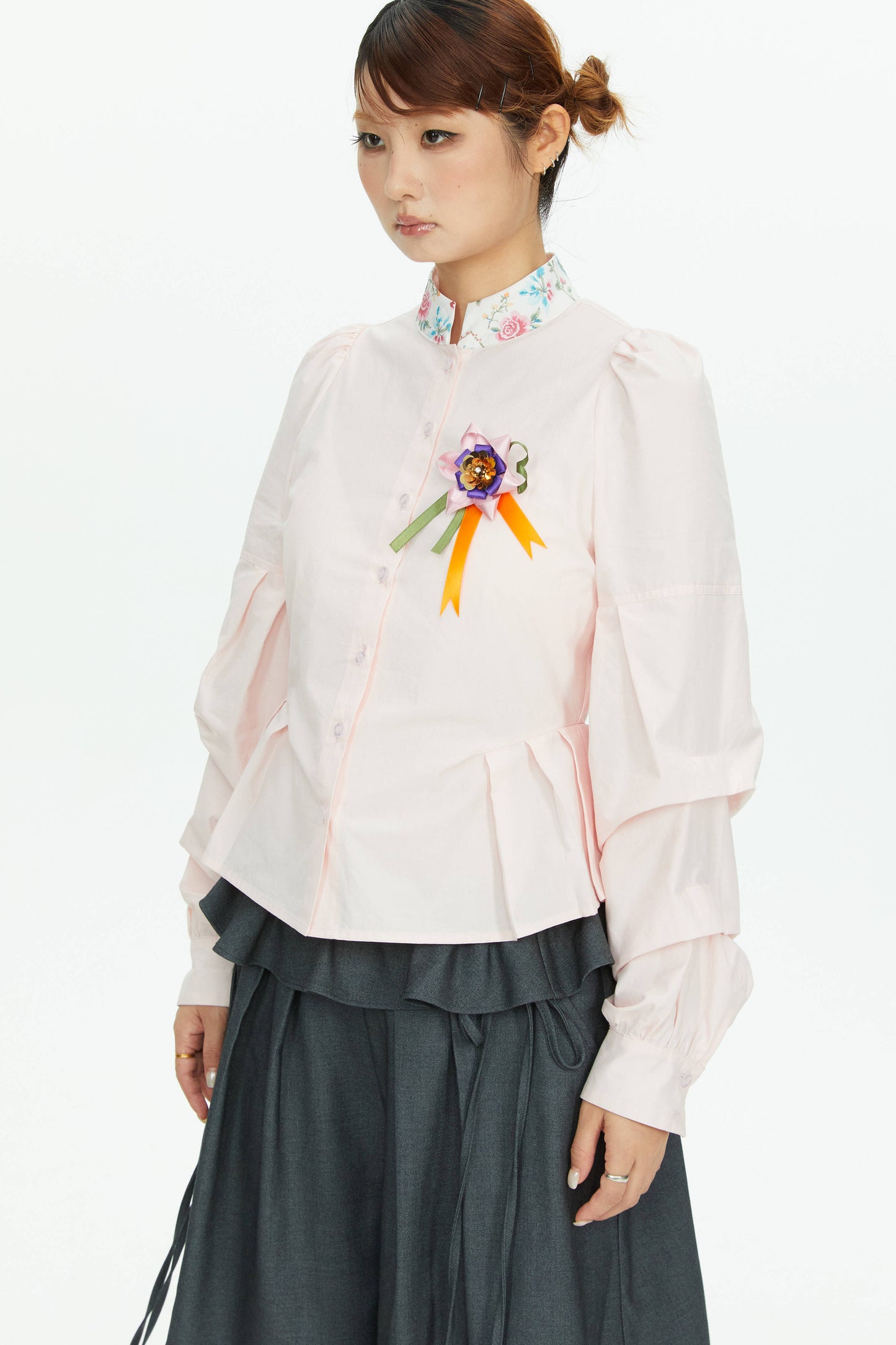 3D Floral Dual-Use Brooch