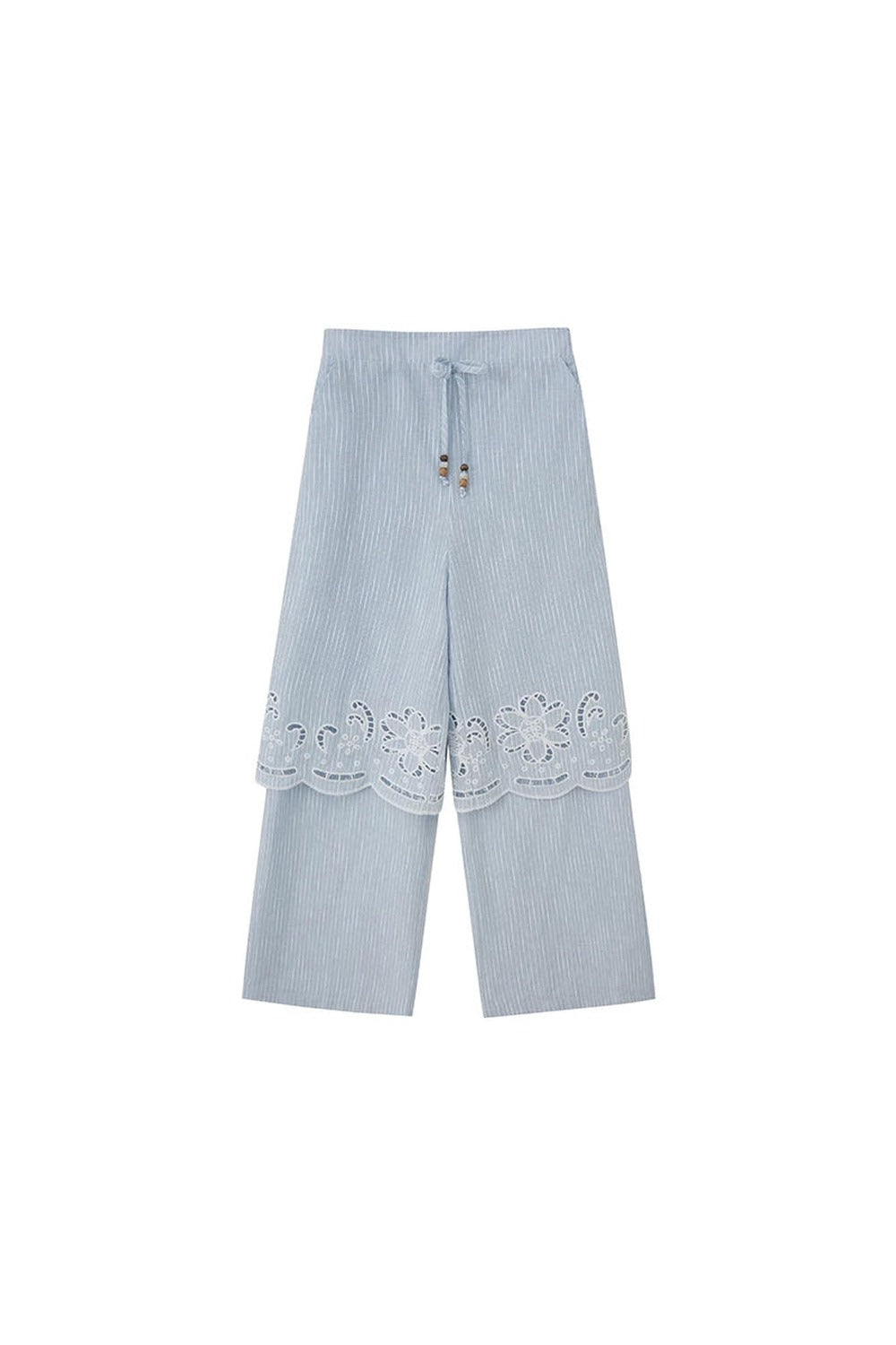 Embroidered Cutout Camisole Set-Up
