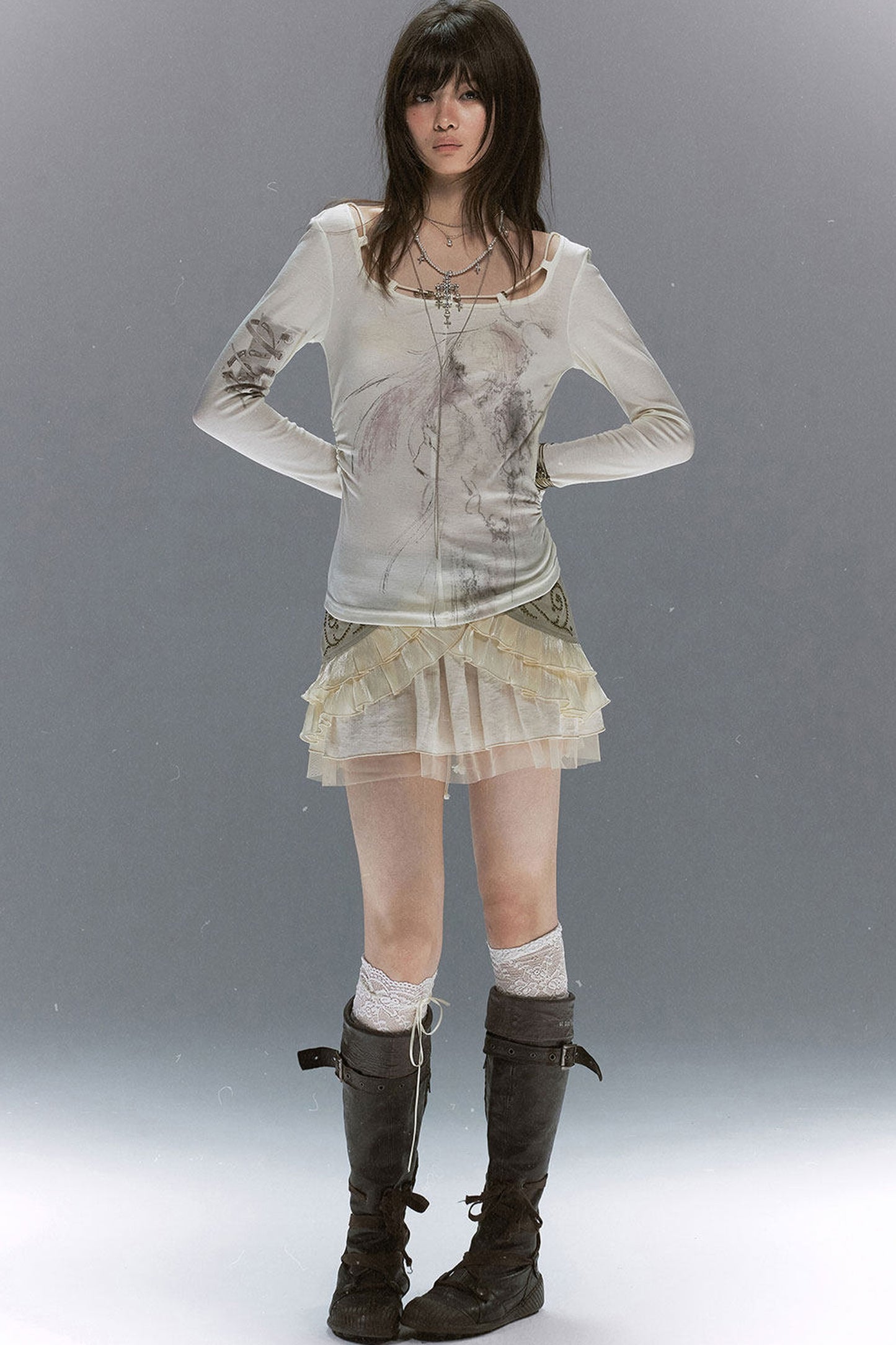Broken Angel Tencel Top