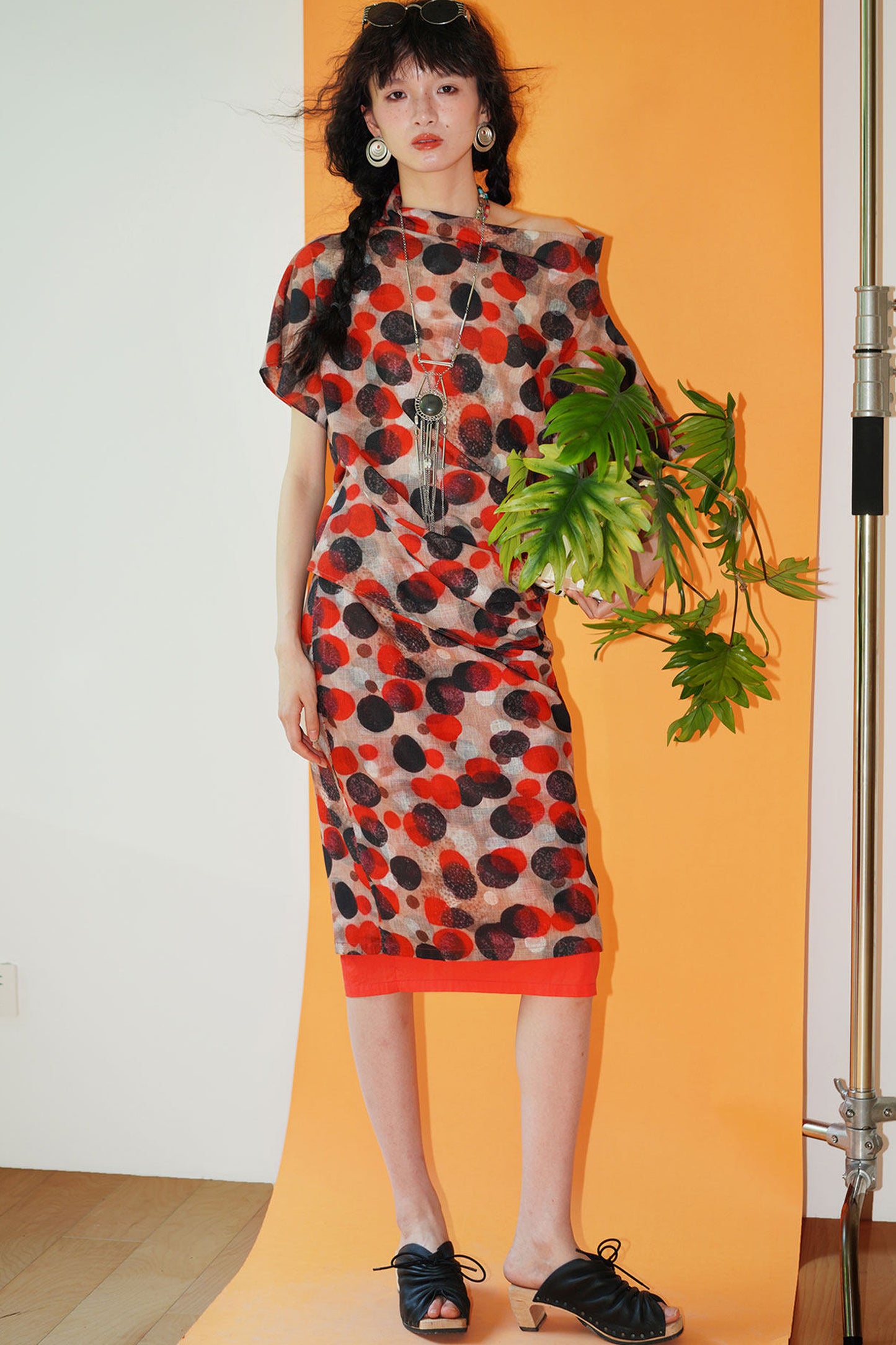 Faux Two-Piece Summer Skirt
