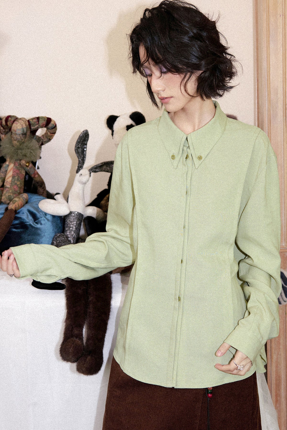 Tencel Linen Long Sleeve Shirt