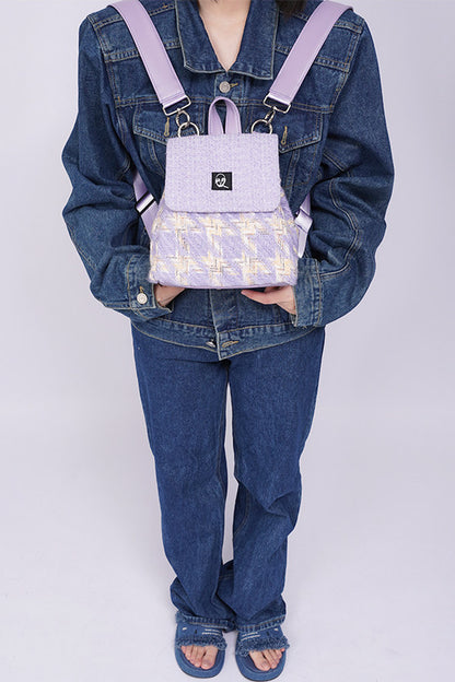 Y2K Furry Crossbody Backpack