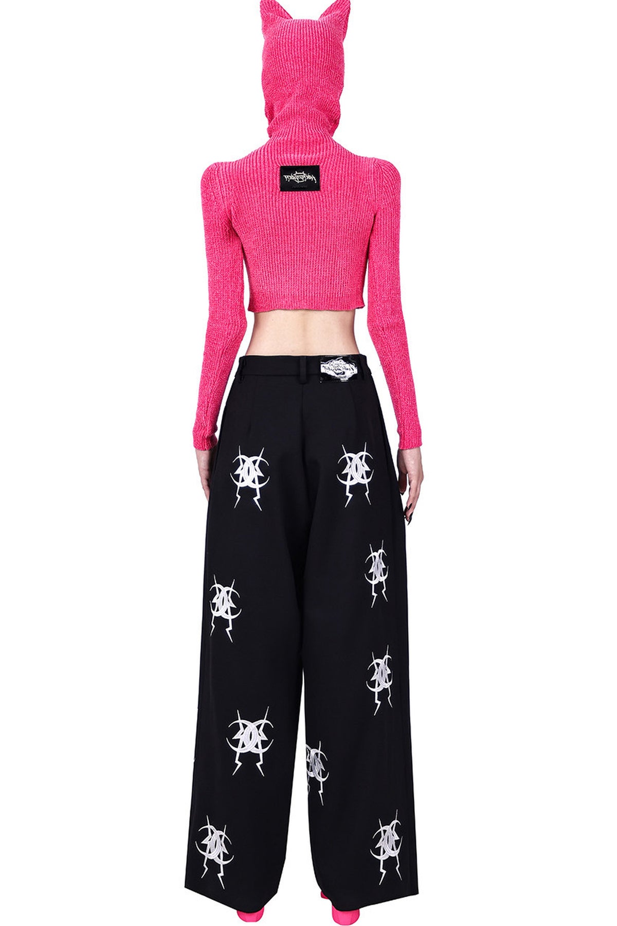 Embroidered Loose Pants