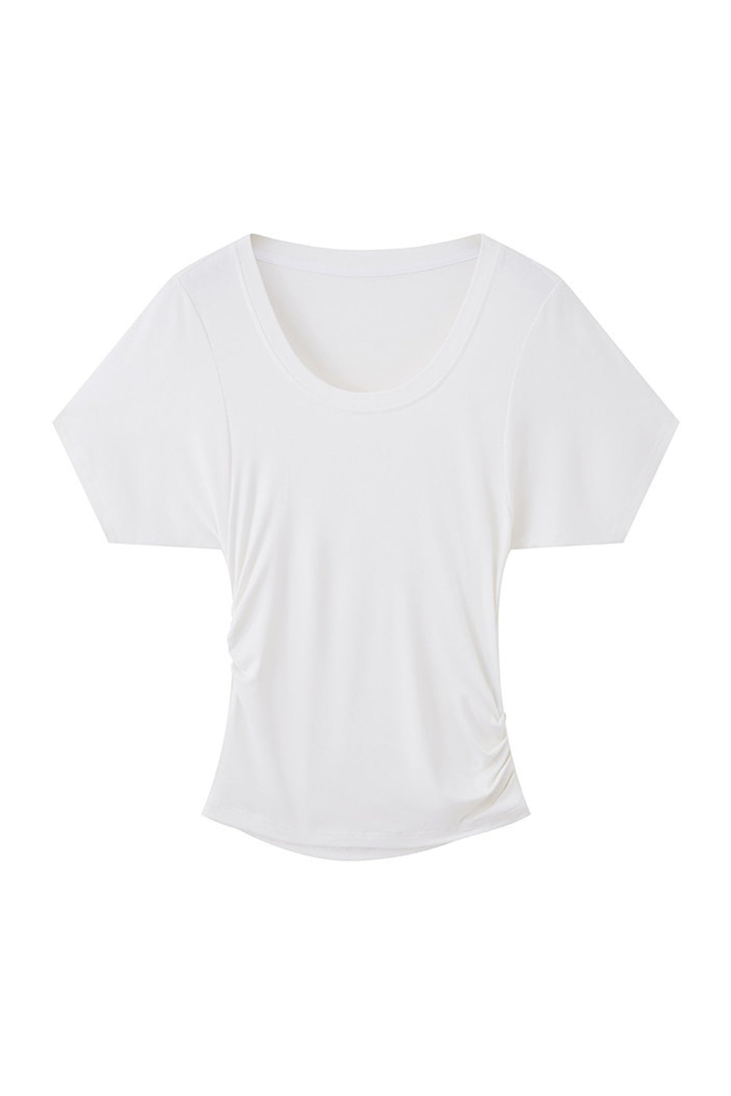 Diddimodau Ruched Waist Knit Blouse
