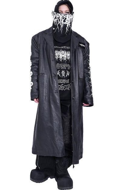 Oversized Deconstructed Mask Hoodie