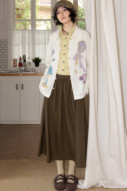 Camicia corta aderente in misto lyocell