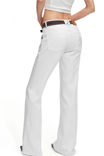 Golden Ratio Straight Leg Jeans