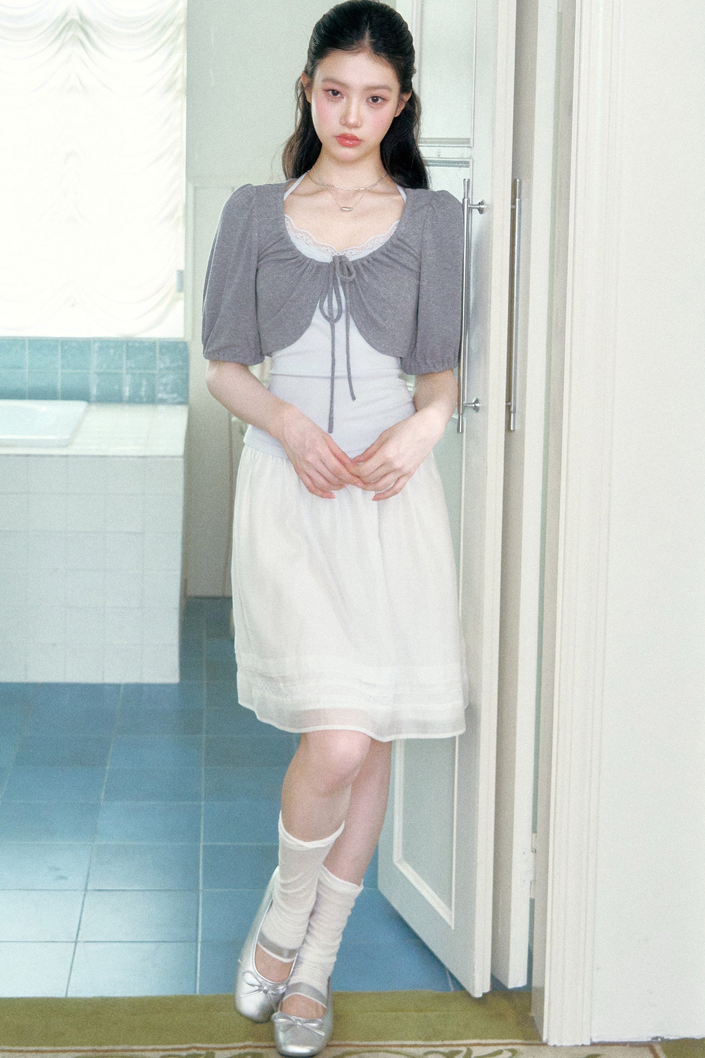 Color-Block Two-Piece Top Set-Up