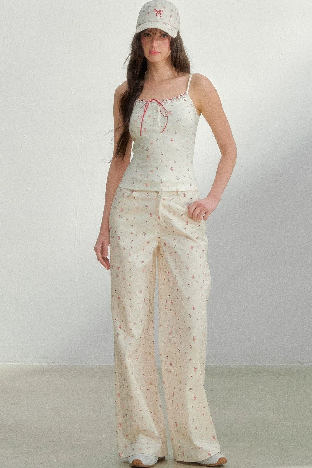 Floral Lace Crop Camisole