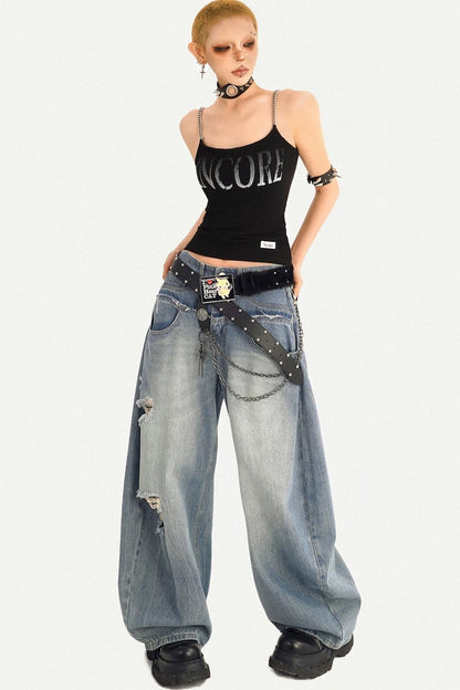 Retro Wasteland Graphic Tank Top