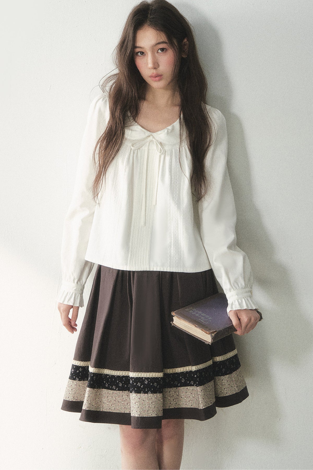 Floral Patchwork Skirt