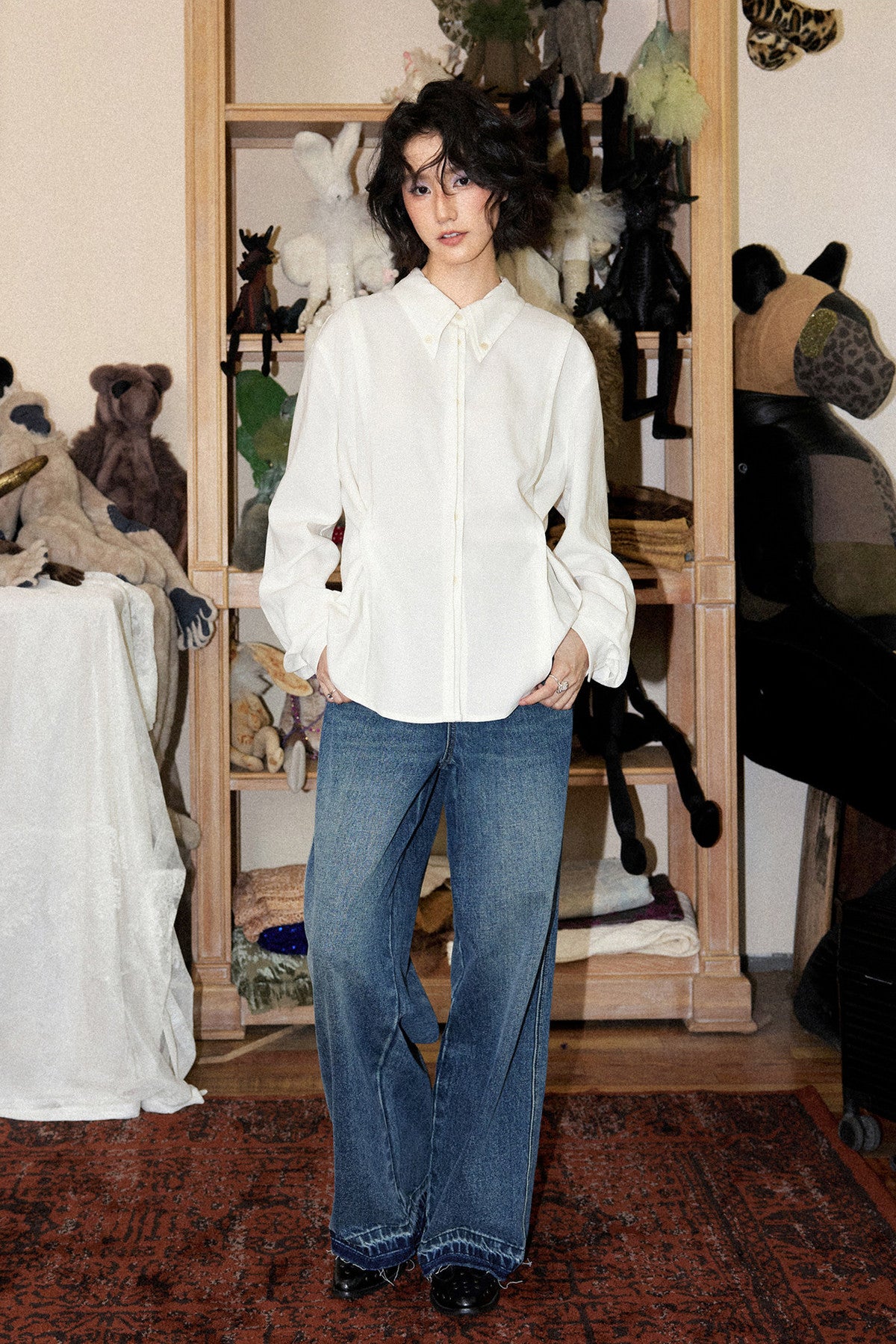 Tencel Linen Long Sleeve Shirt
