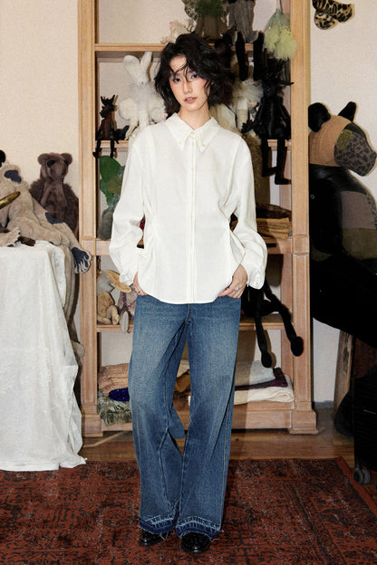 Tencel Linen Long Sleeve Shirt