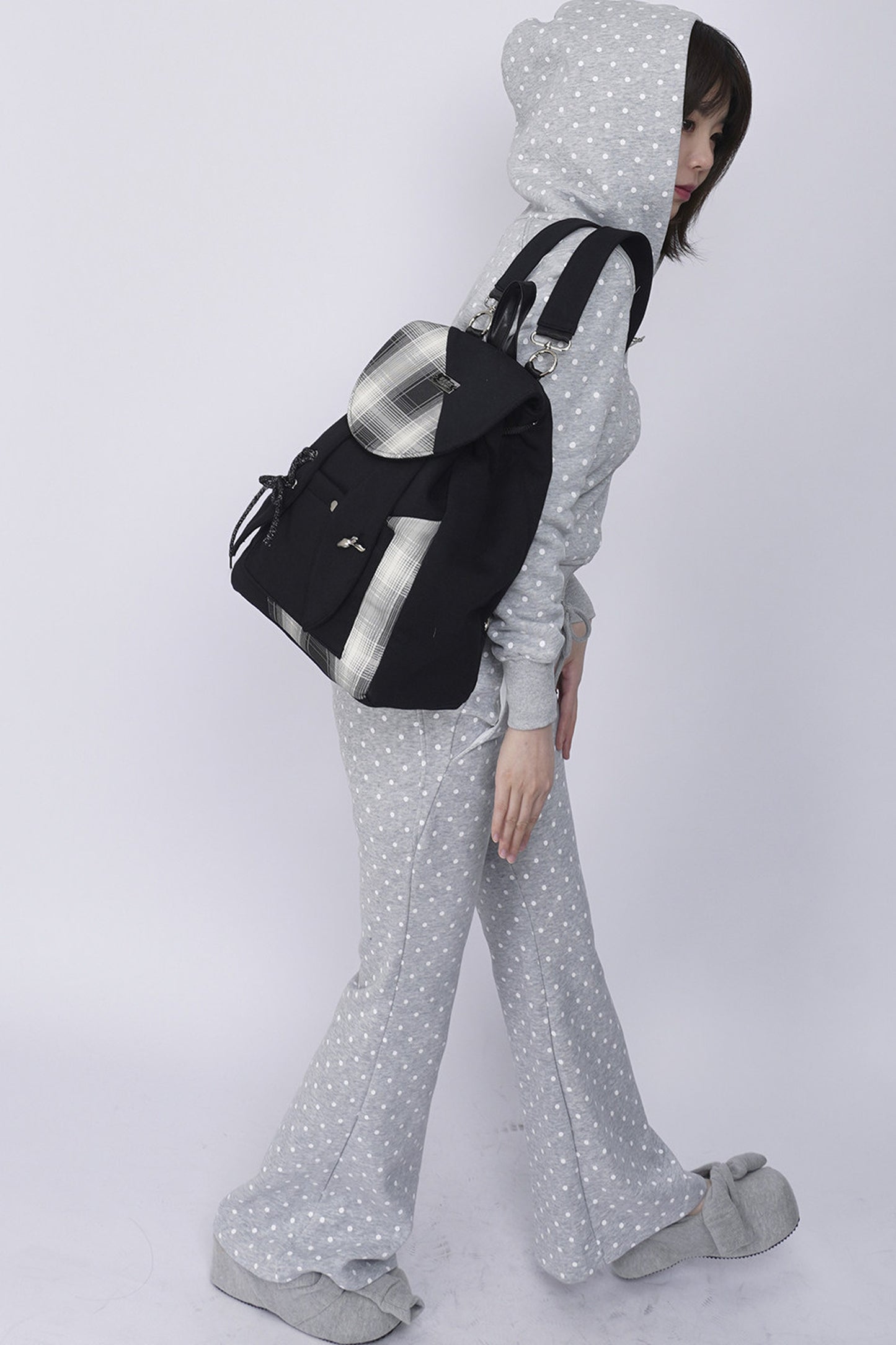 Outdoor Travel Cute Flip-Top Backpack