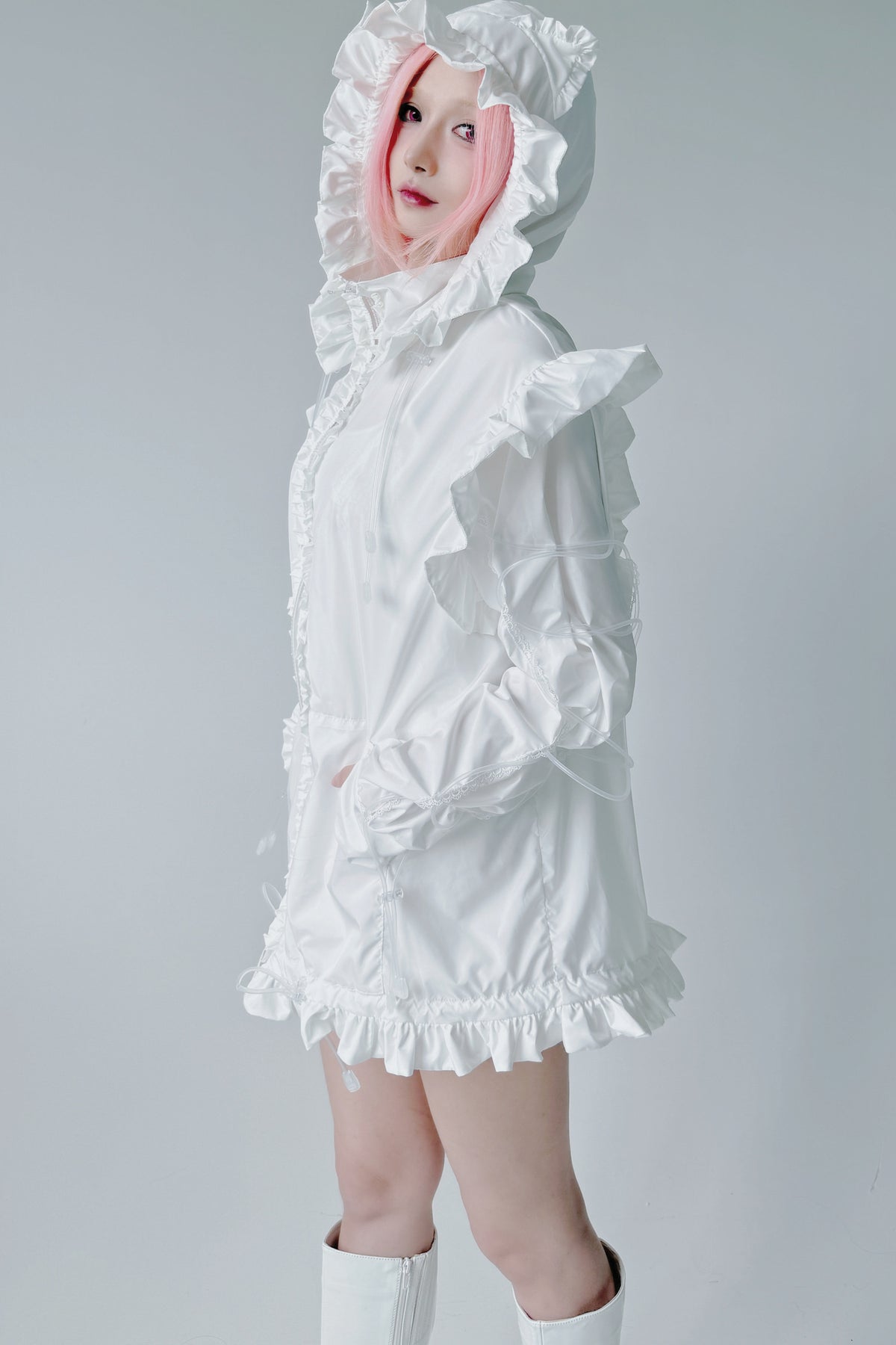 Cat Ear Ruffle Sun Jacket