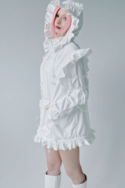 Cat Ear Ruffle Sun Jacket