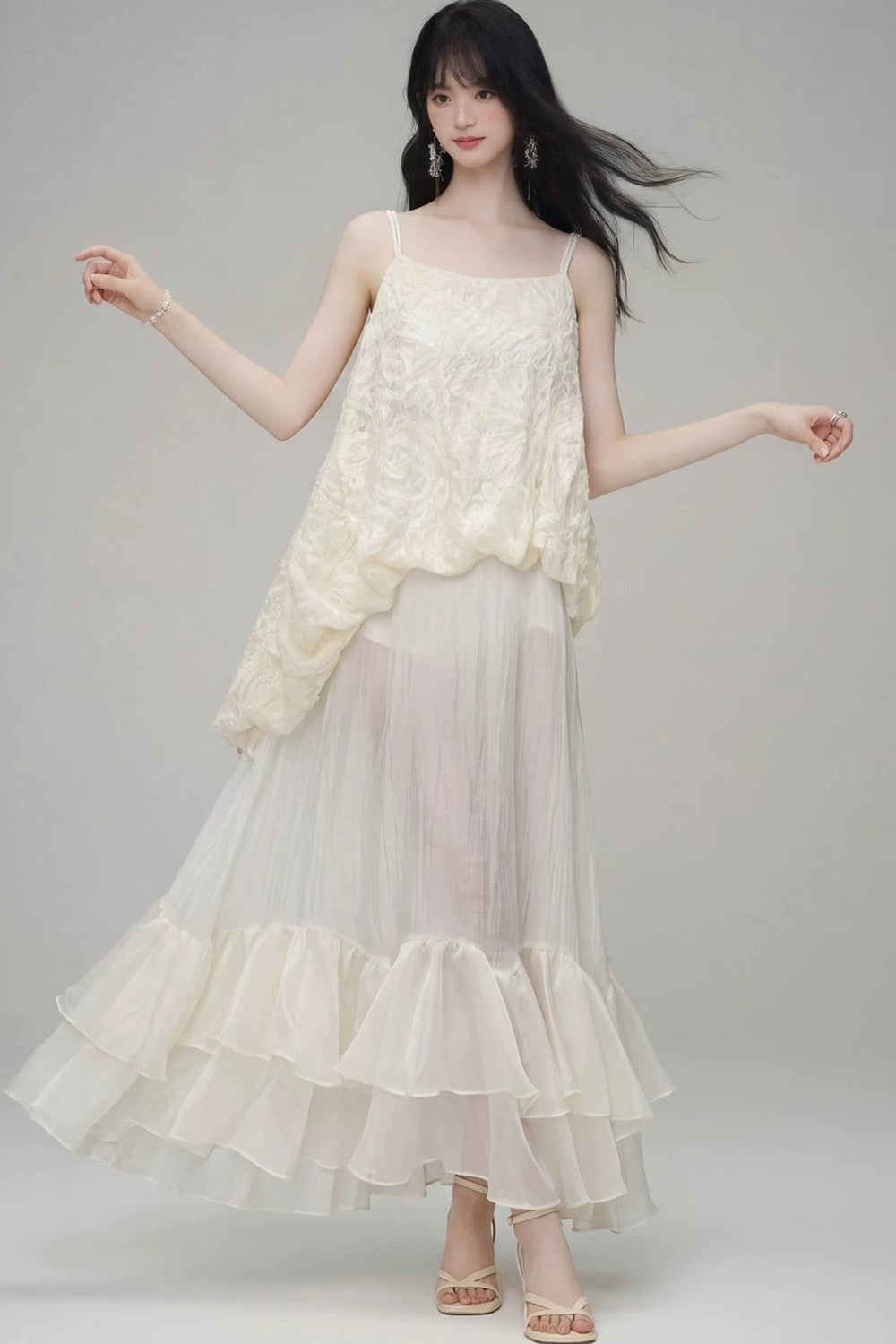 White Rose Two-Piece Set-Up