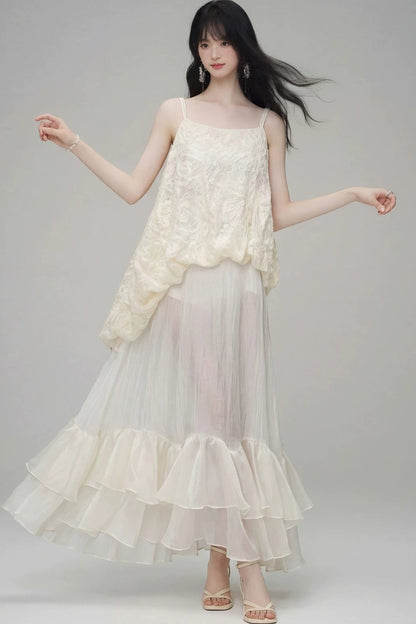 White Rose Two-Piece Set-Up
