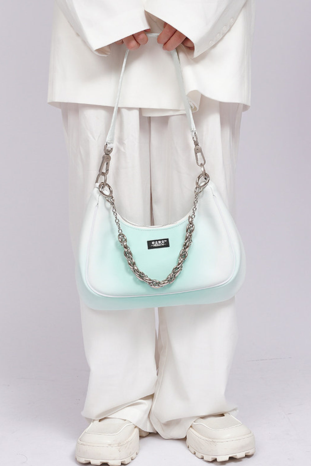 Macaron Graffiti Crossbody Bag