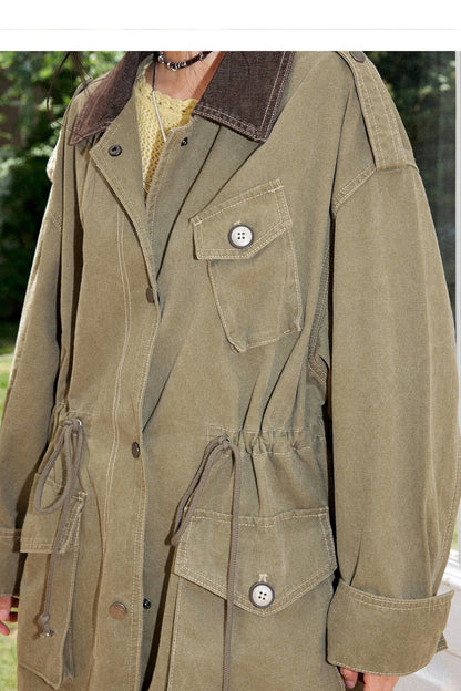 Cotton Washed Workwear Jacket