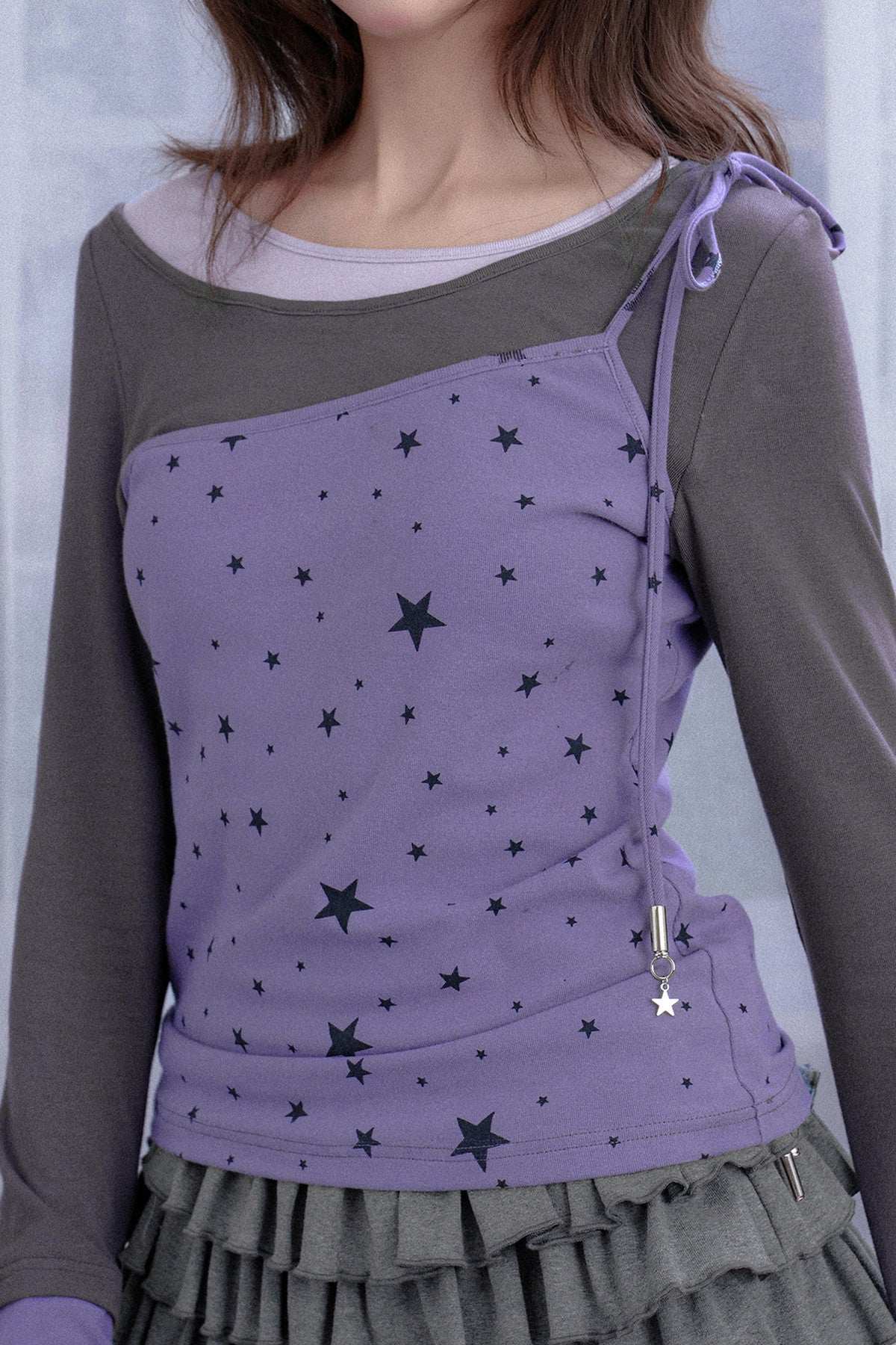 Star Layered-Look T-Shirt