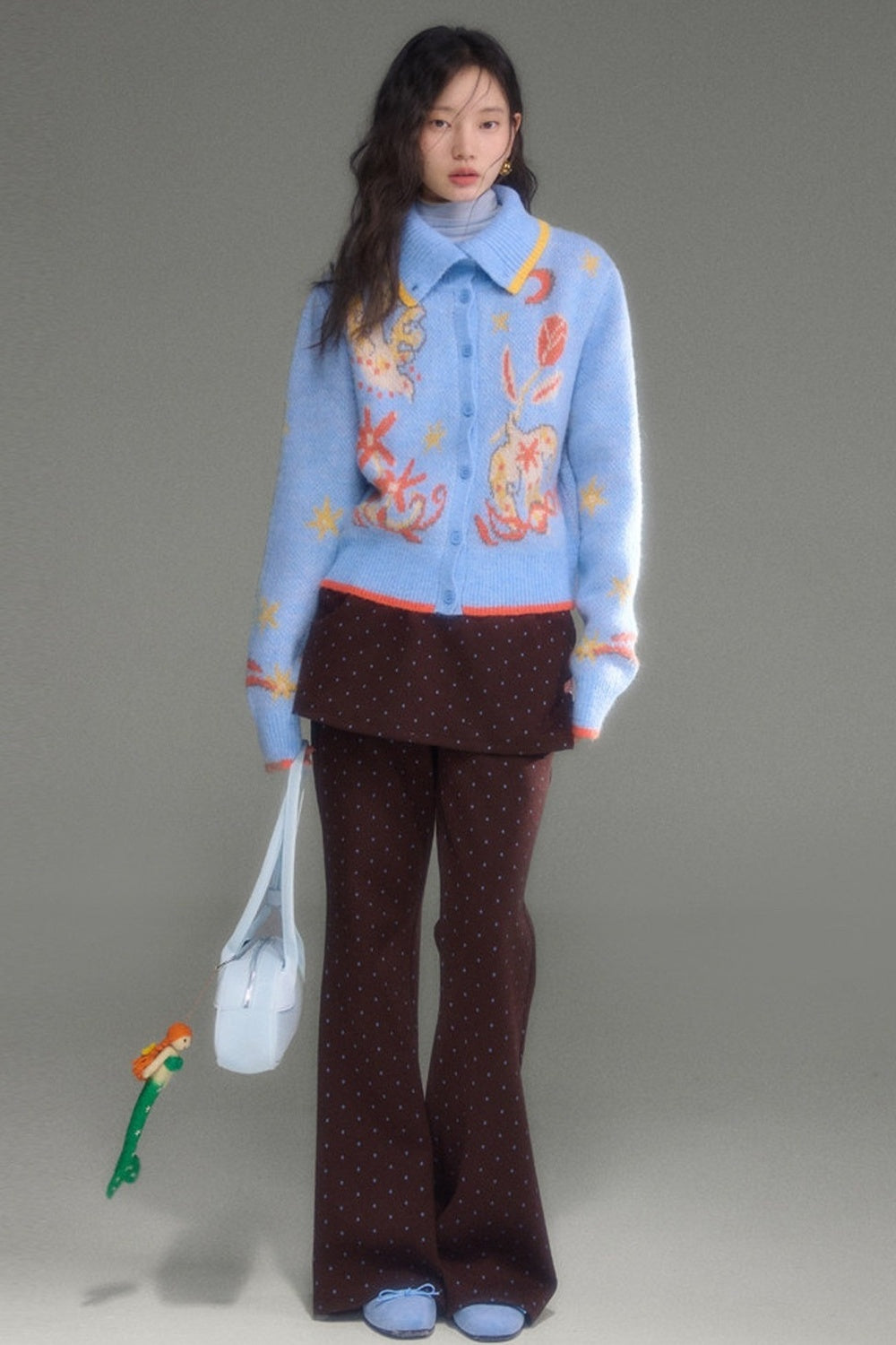 Bird Tulip Wool Knit Set-Up