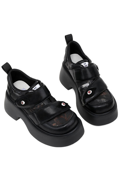 Ghost Eye Platform Shoes
