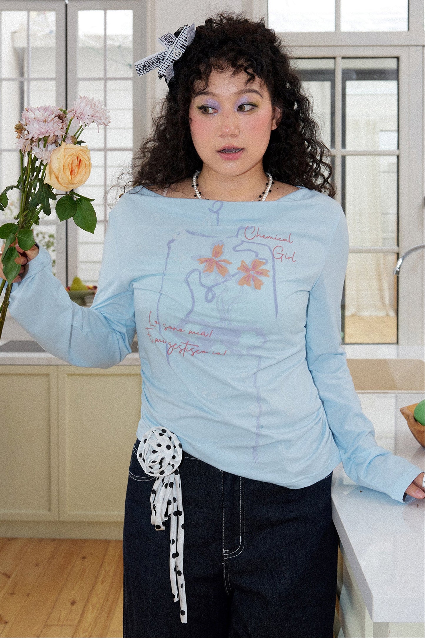 Tencel Linen Swing Blouse
