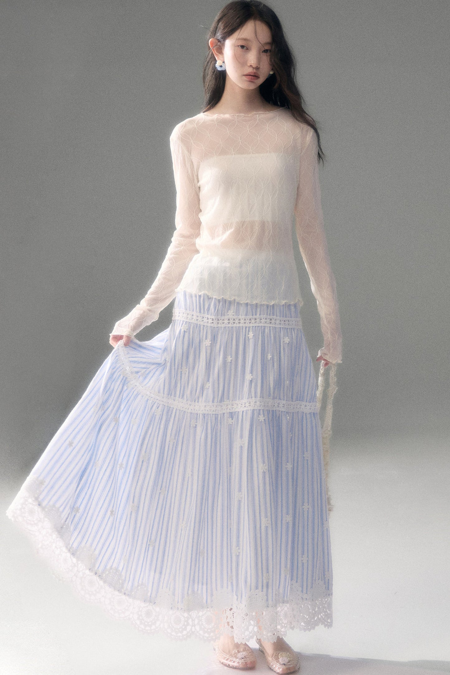 Echo of the Wind Lace Top