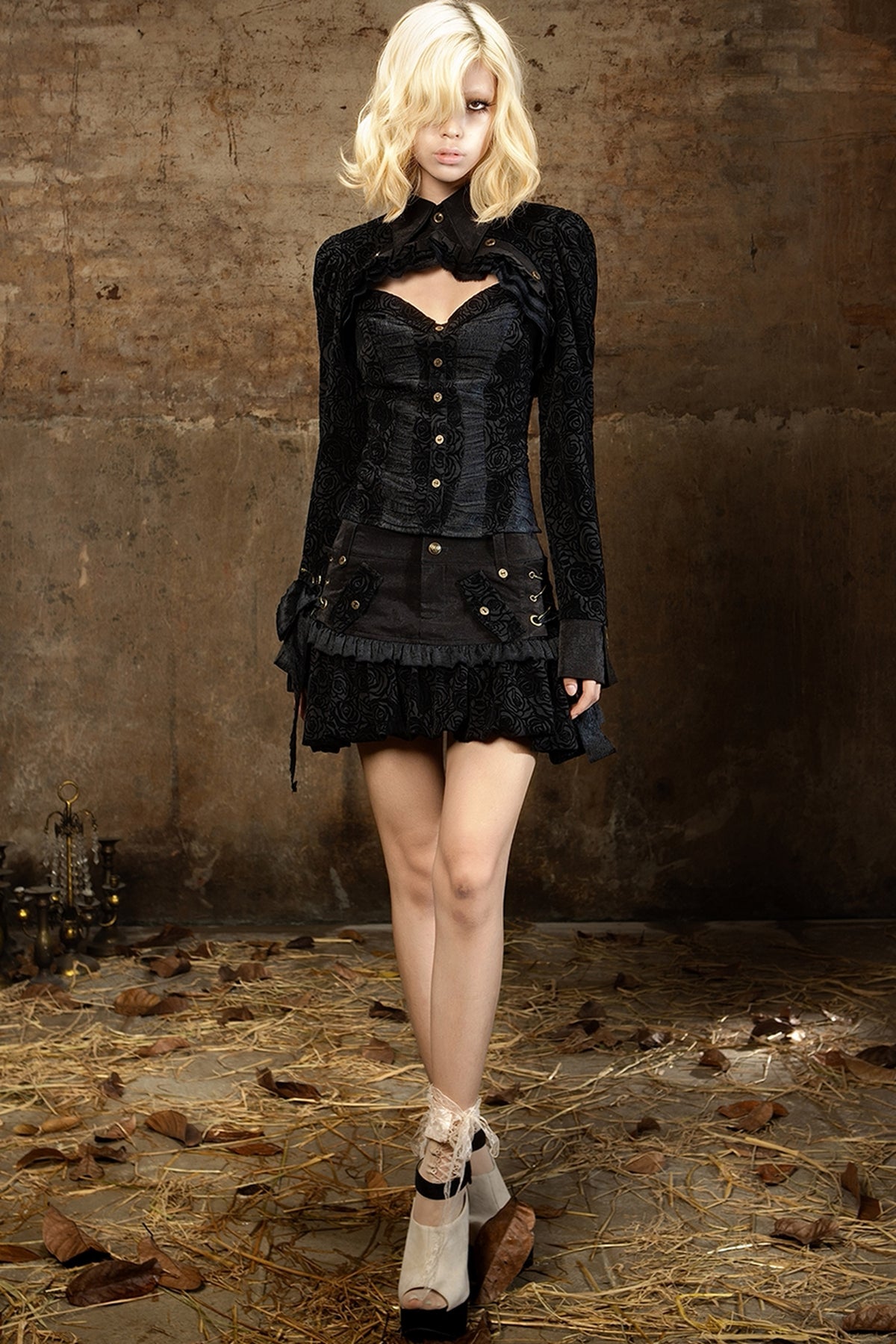 Gothic Punk Long-Sleeved Jacket