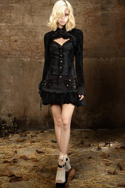 Gothic Punk Long-Sleeved Jacket