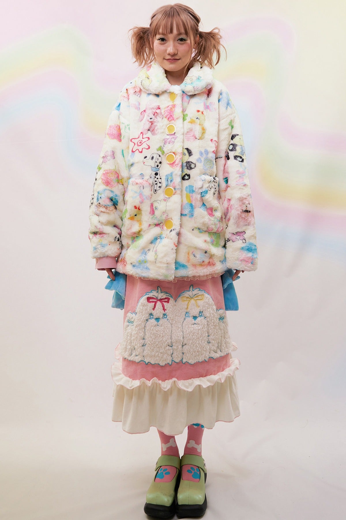 Custom Printed Plush Jacket
