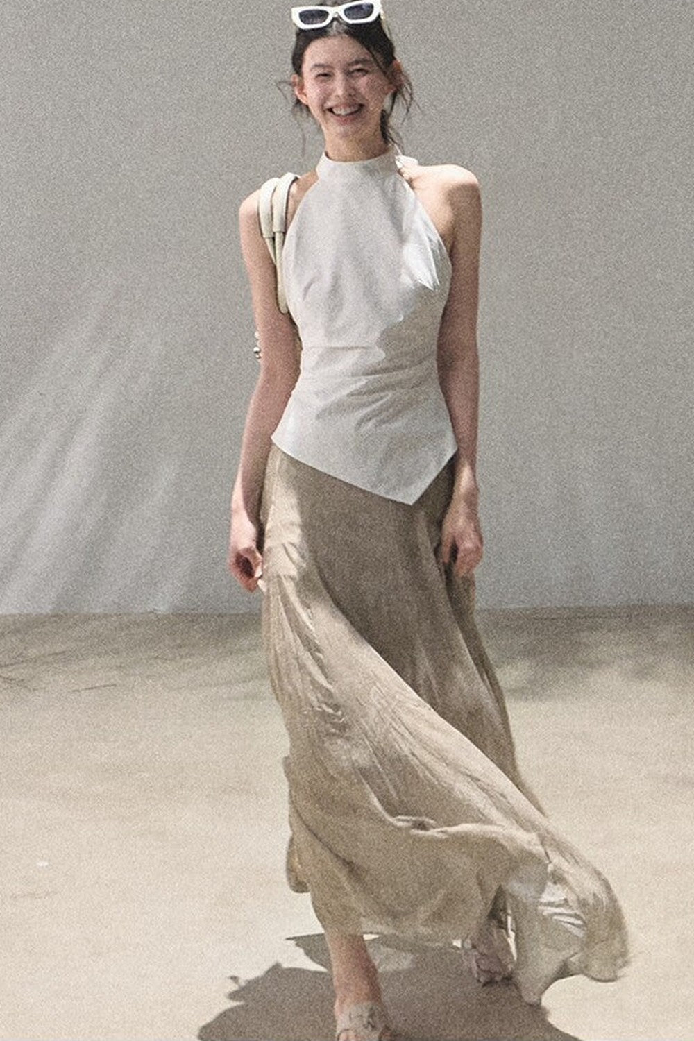 Lyocell Halter Sleeveless Camisole