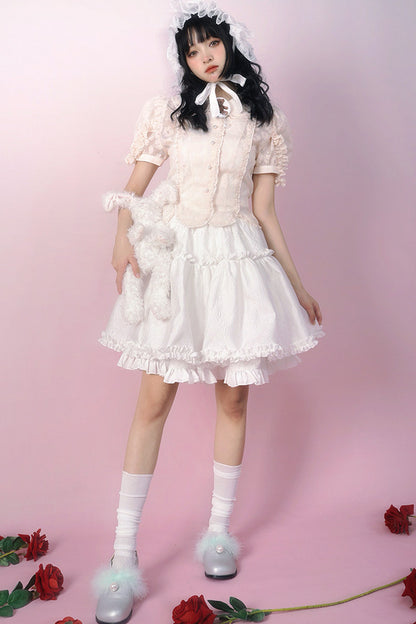 Heavenly Jacquard Princess Skirt