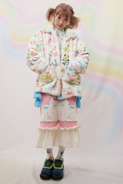 Custom Printed Plush Jacket