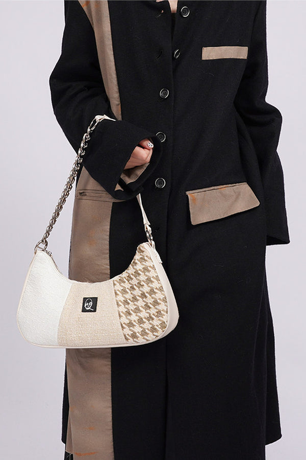 Wild Color-Block Crossbody Bag
