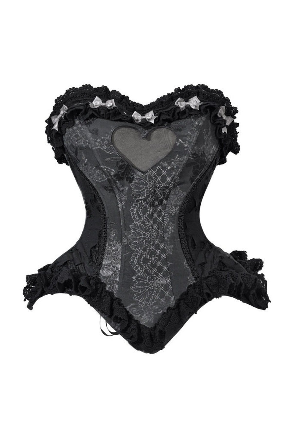 Gothic Heart Fishbone Camisole Set-Up